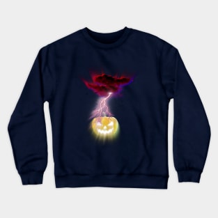 halloween pumpkin stranger thing theme Crewneck Sweatshirt